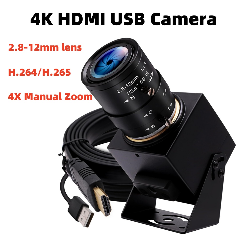 Webcam 4K - Cámara ELP 4K 30fps HDMI USB2.0