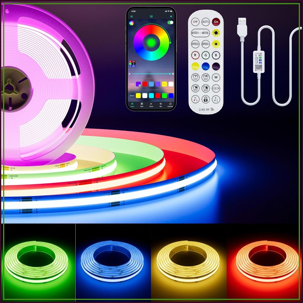Rgb Light Strip - Tira de Luz LED RGB COB