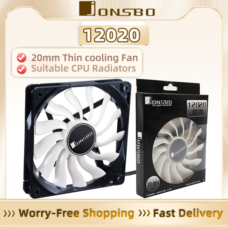 JONSBO 12020 120mm DC 12V 3Pin - Pc Gaming Case reseña y precio
