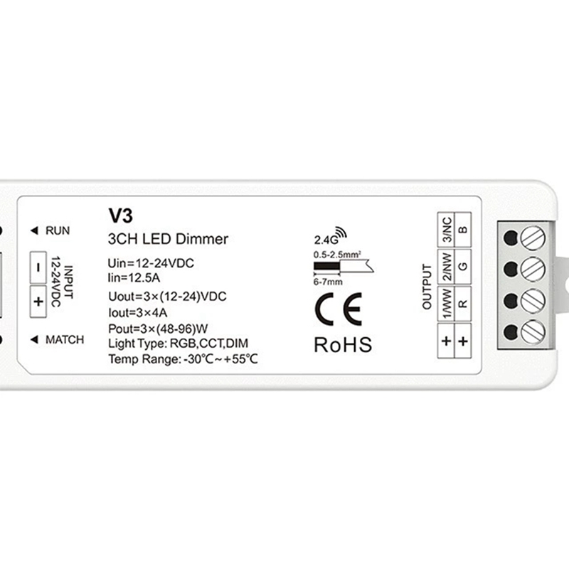 Controlador LED 3 canales V3 2 - Rgb Light Strip reseña y precio