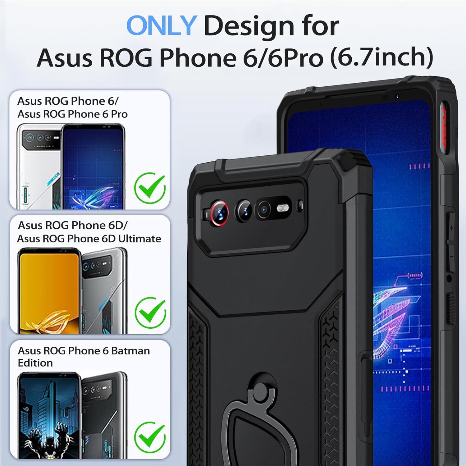 Funda ROG Phone 5 a prueba de  - Pc Gaming Case reseña y precio
