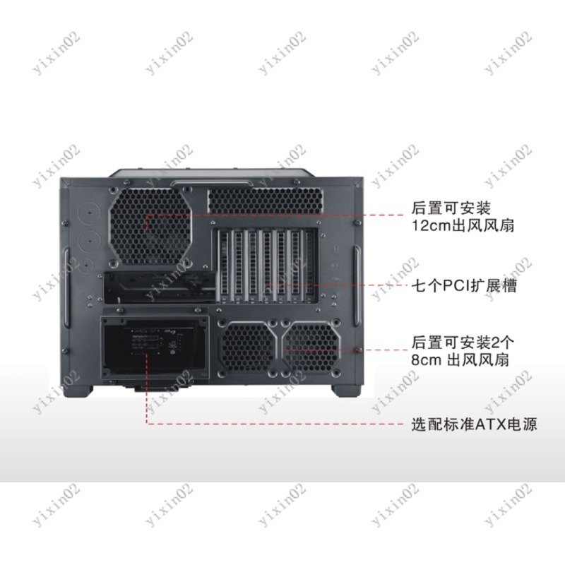Caja de computadora de placa b - Pc Gaming Case reseña y precio
