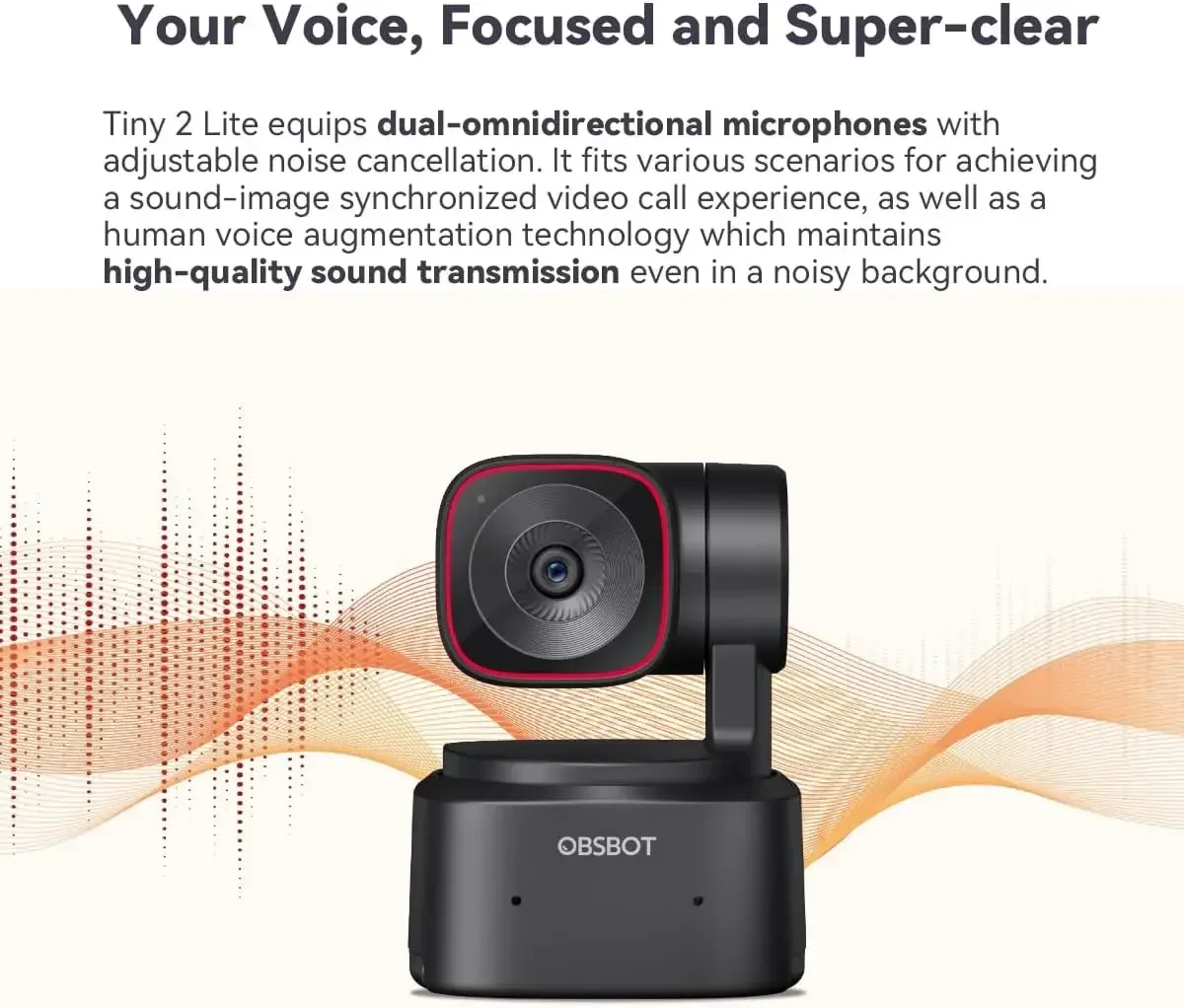 Cámara Web PTZ Tiny 2 Lite 4K  - Webcam 4K reseña y precio