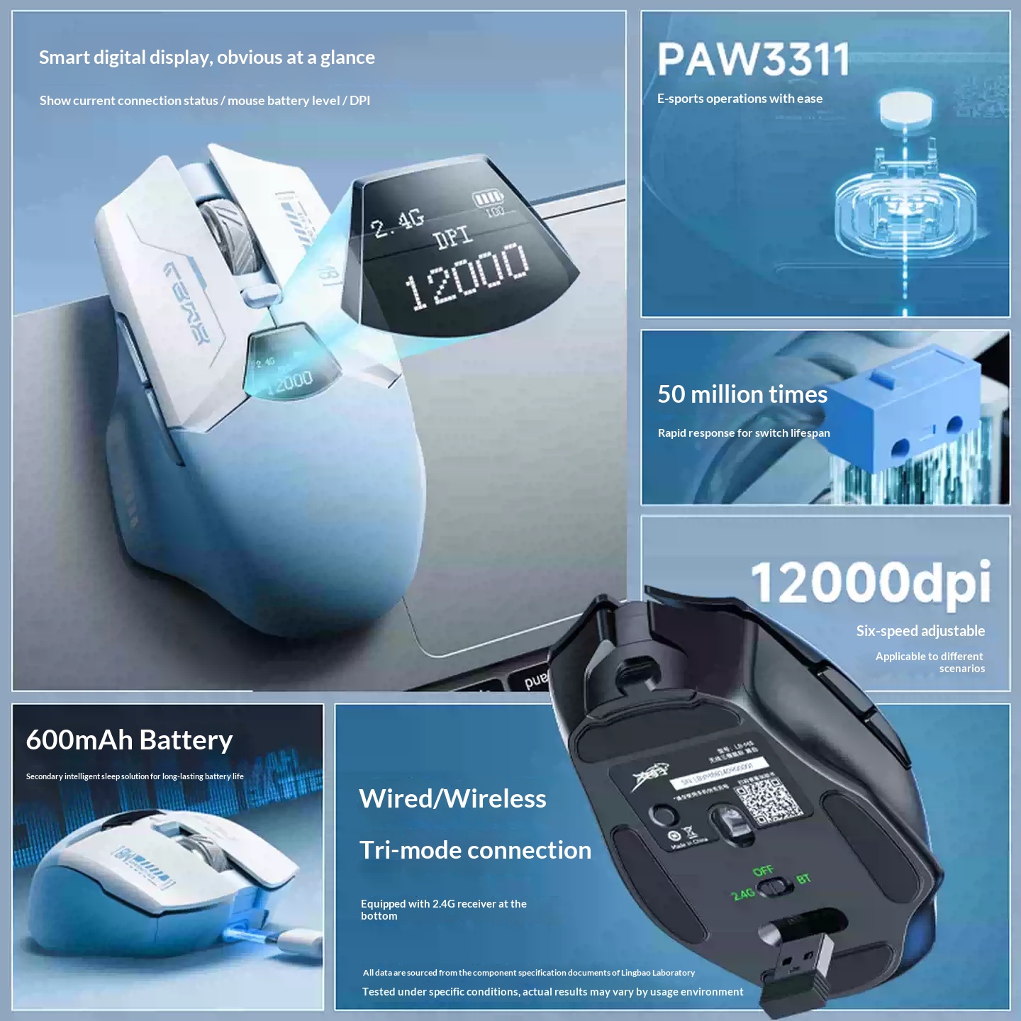 Ratón Inalámbrico para Juegos  - Fps Gaming Mouse reseña y precio