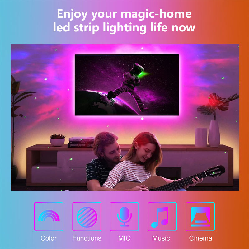 Tira de Luces LED Inteligente  - Rgb Light Strip reseña y precio