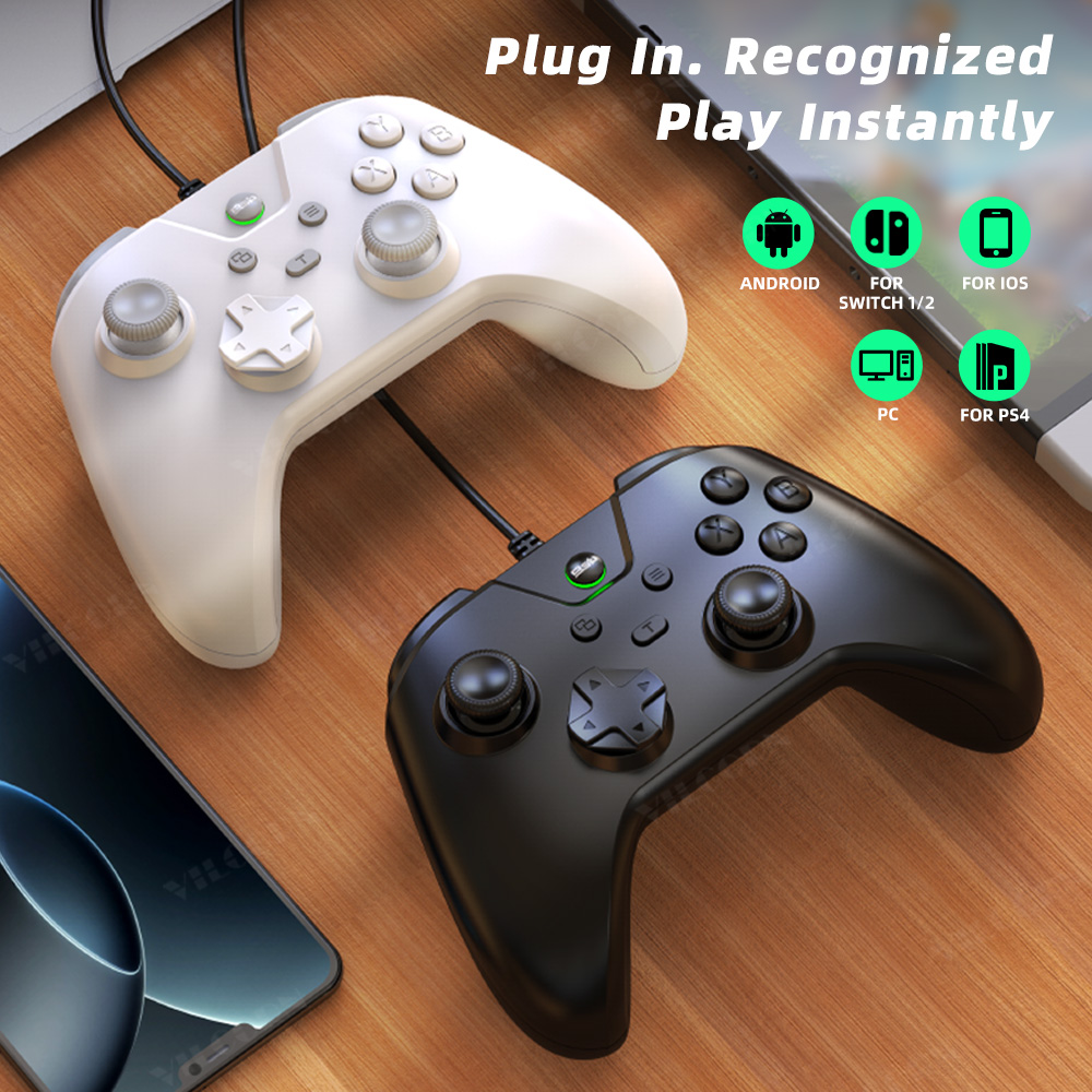 Controlador de juegos con cabl - Pc Gaming Second reseña y precio
