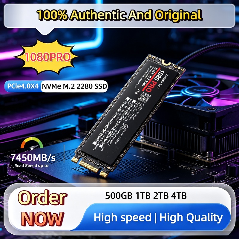SSD 1080PRO PCIe 4.0 NVMe M.2  - Pc Gaming Second reseña y precio
