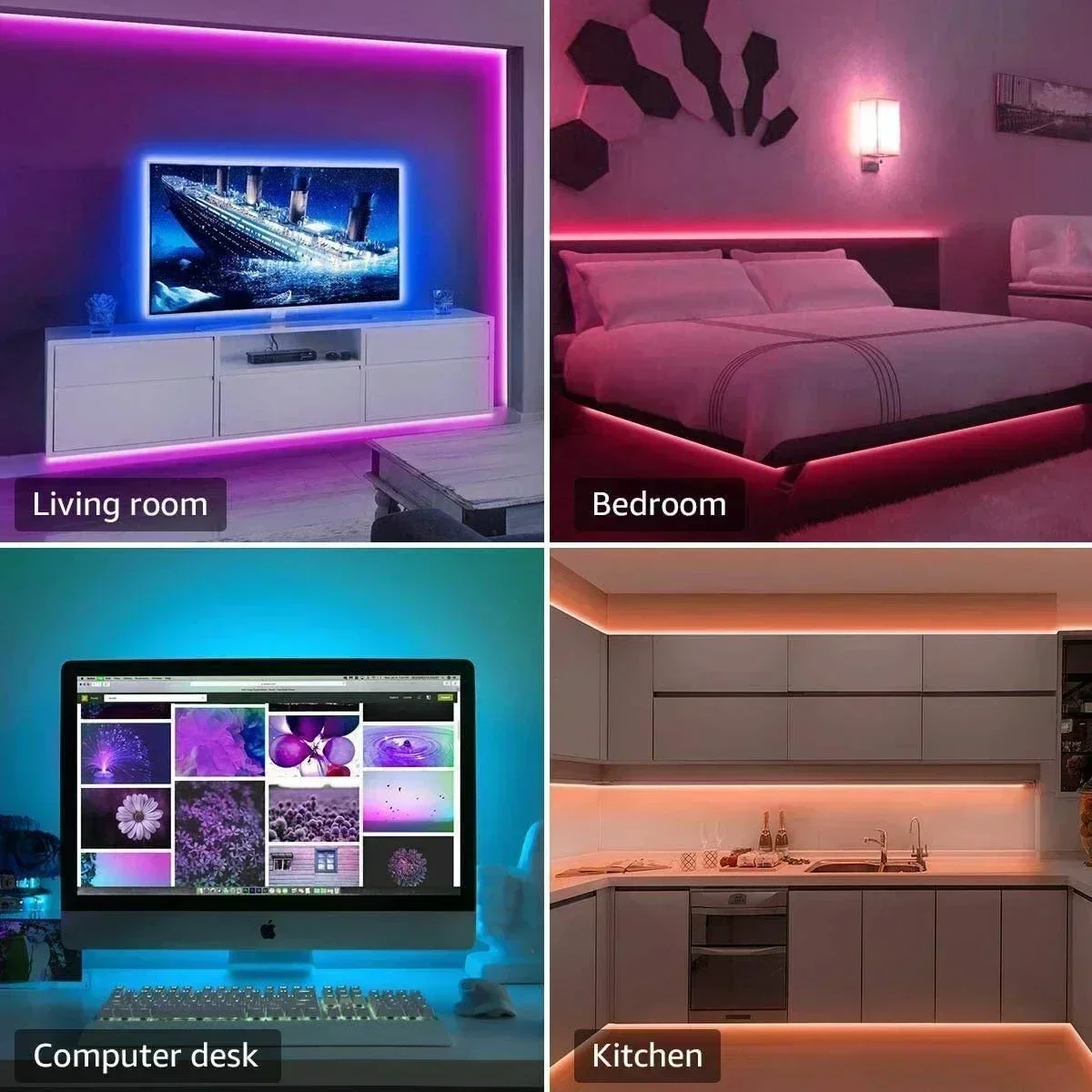 Tira de luces LED RGB intelige - Rgb Light Strip reseña y precio
