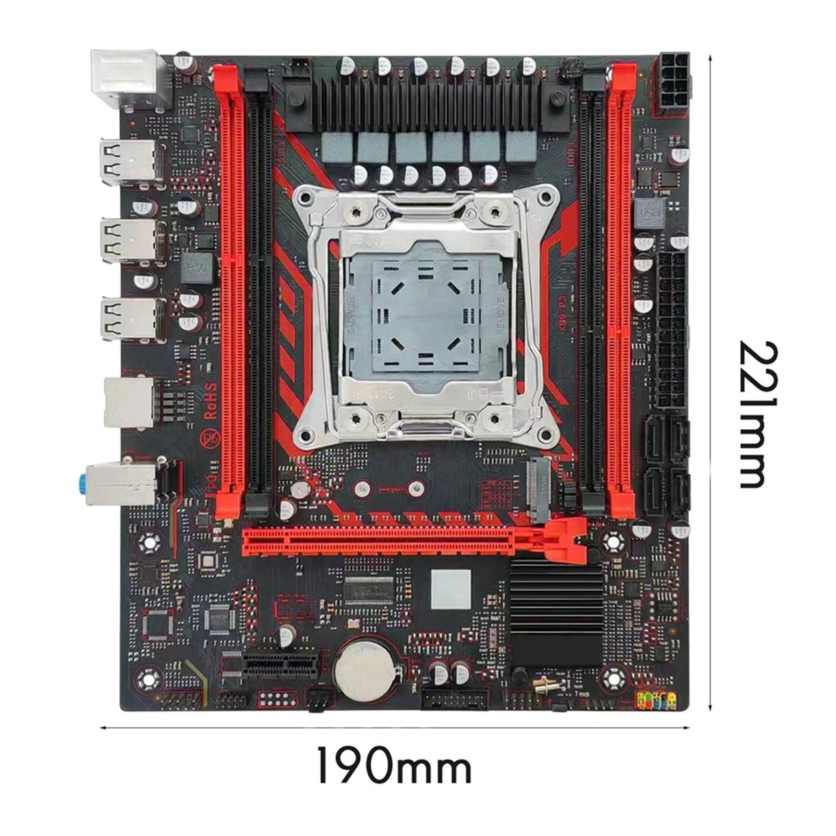 (A01R) Placa base X99 P3 LGA20 - Pc Gaming Ddr3 reseña y precio