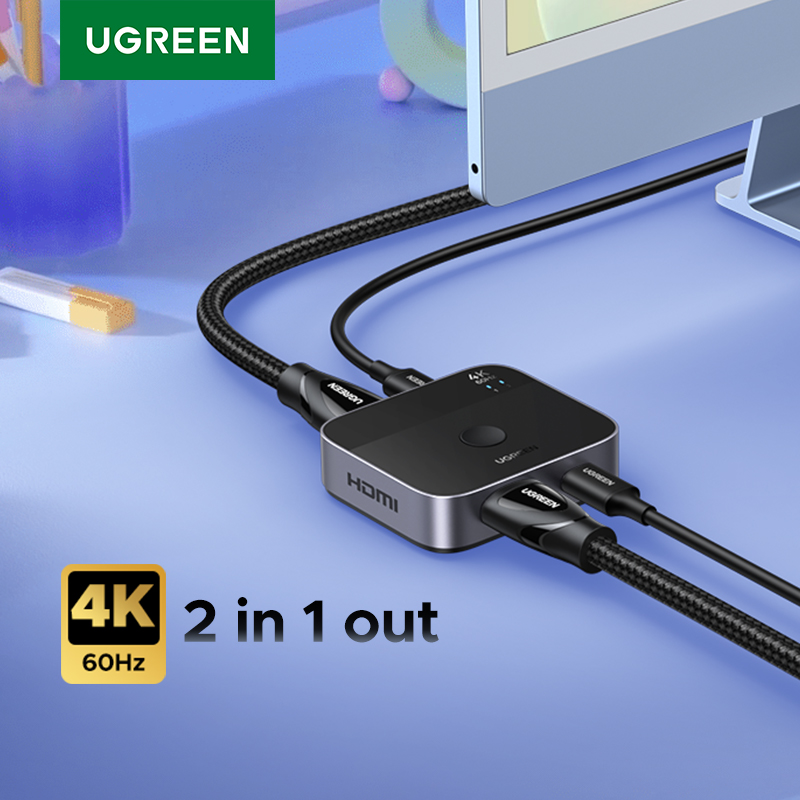 UGREEN HDMI USB C Switch 2 en  - Pc Gaming Second reseña y precio