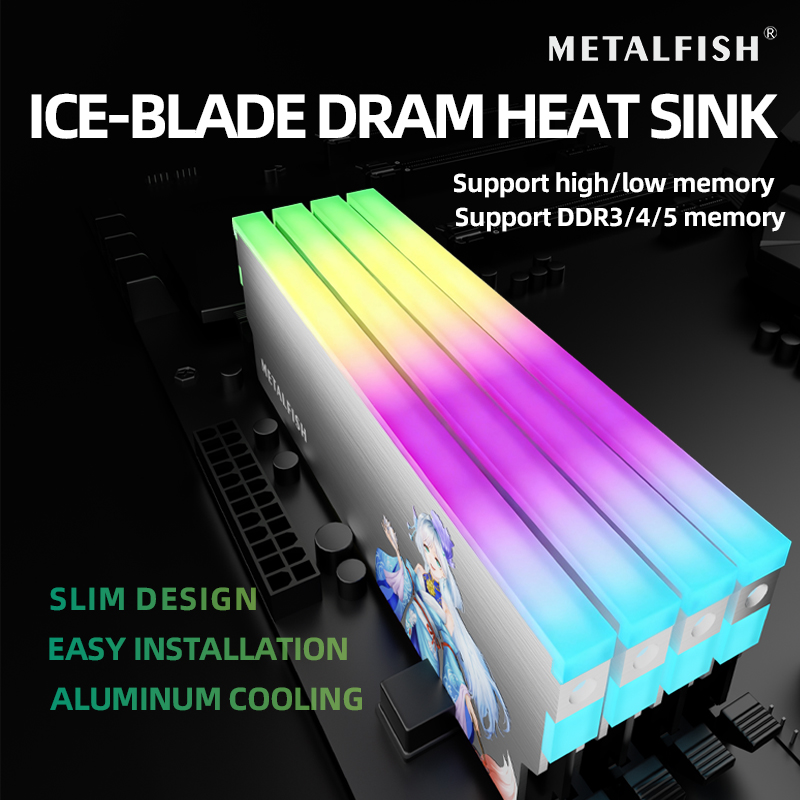 Disipador de calor METALFISH D - Pc Gaming Ddr3 reseña y precio