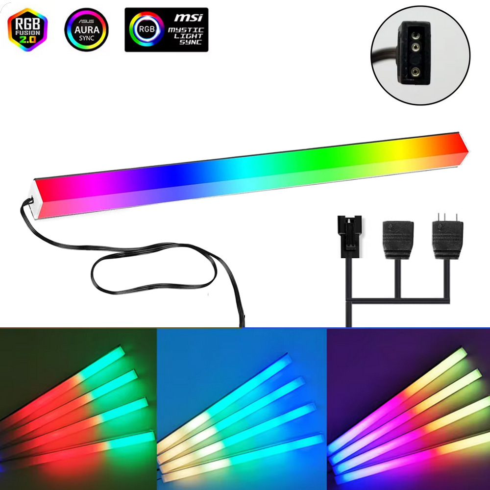 Conector ARGB de 3 Pines y 5V  - Rgb Light Strip reseña y precio