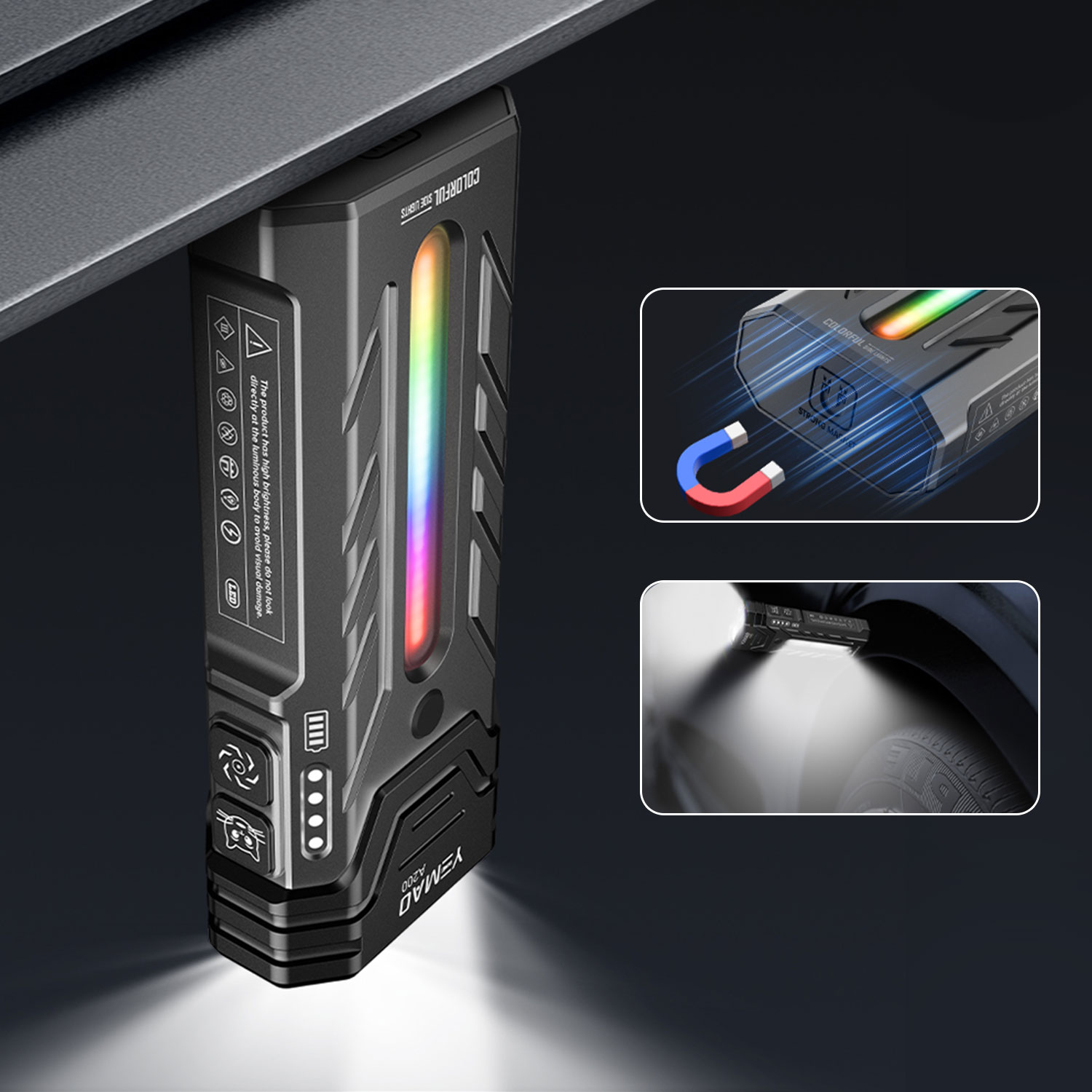 Linterna LED RGB portátil mult - Rgb Light Strip reseña y precio